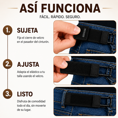 Áureo Cinturón sin Hebilla