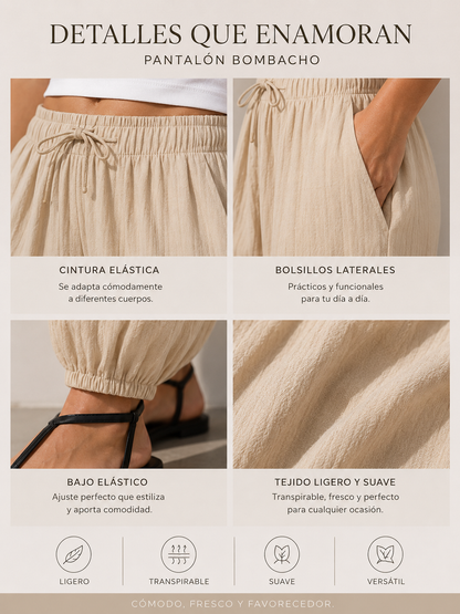 Soreia Pantalón bombacho de talla única